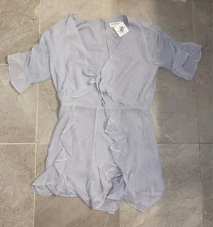 Revolve Blue Romper thumbnail 2
