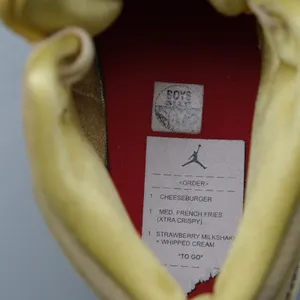 Nike Air Jordan 1 Mid SE GS French Fries B7405-700 Size 6Y Wmn 7.5 Sneaker thumbnail 9