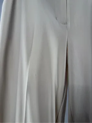 NWT OAK + FORT Wide Leg Suiting Pant in Oatmeal‎ Size 4 thumbnail 4