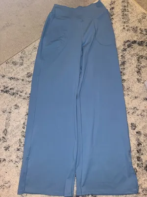 HALARA Wide-Leg leggings in Blue thumbnail 1