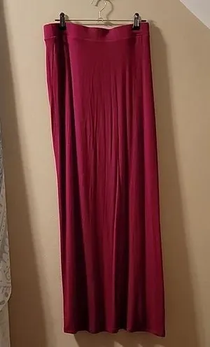 Charlotte Russe Asymmetrical Ruching Slit Skirt - Size M thumbnail 5