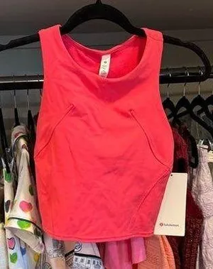 Lululemon NWT  Wunder Train Cropped Tank thumbnail 1