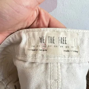 We The Free Denim‎ Mini Skirt Free People Women's Size 26 Distressed thumbnail 3
