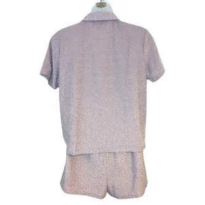 Como Sleep Women's Pink Pajama Set Size Small thumbnail 2