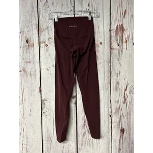 NVGTN High Rise Leggings - Burgundy / Size Small thumbnail 2