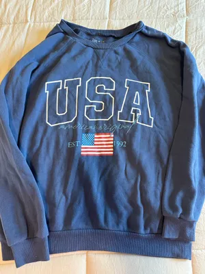 Target USA Navy Sweatshirt  thumbnail 1