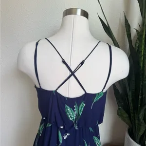 Vintage Urban Outfitters Lily of the Valley Maxi Dress Size 4 Floral Boho Style‎ thumbnail 8