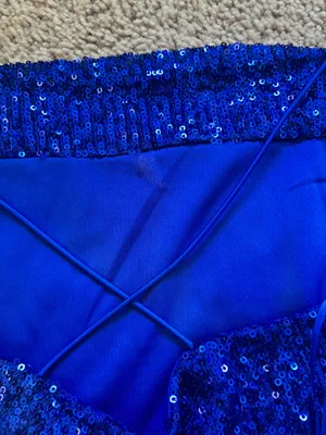 Windsor Homecoming Dress Sparkly Blue thumbnail 6