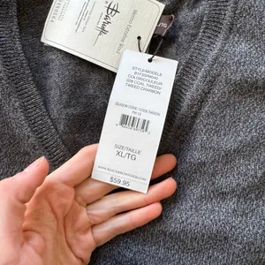 Black Brown 1826 Wool Sweater Vest thumbnail 5