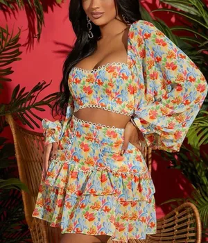 SheIn Floral Set thumbnail 1