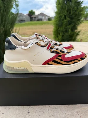 Coach City Sole Hair Court Sneakers NEW in box thumbnail 3