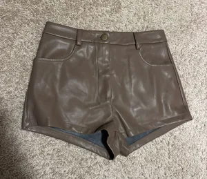 Edikted Leather Shorts thumbnail 1
