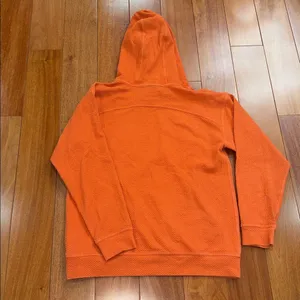 lululemon athletica All Yours Hoodie‎ Bubble Dot Textured Orange Hoodie size 10 thumbnail 4