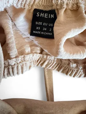 SHEIN Champagne Satin Cutout Maxi Dress XS thumbnail 5