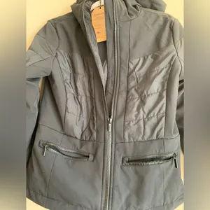 NWT Avalanche Black Women's Hooded Quilted Puffer Jacket Size XS NEW Outerwear thumbnail 2