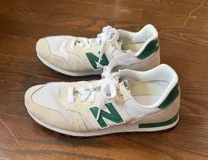 New Balance 373 White Team Forest Green sneakers thumbnail 1
