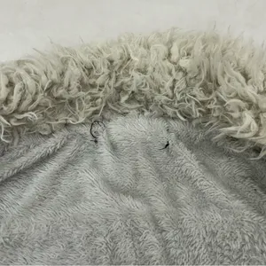 Black Comfy Winter Mid Length Thick Warm Faux Fur Lined Jacket Coat Women’s S thumbnail 7