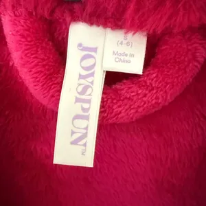 Luxury Hot Pink Plush Faux Fur Trim Dressing Gown Robe UK Small | Soft Glam Barbiecore Loungewear Bathrobe Cozy Y2K Small thumbnail 3