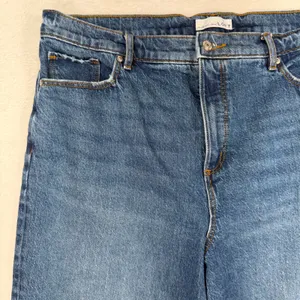 LOFT 14 The Wide Leg Jeans Blue High Rise Stretch 781787 Casual Minimalist thumbnail 3