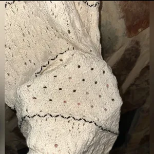 Commense Paros Crochet Eyelet See Through Midi Dress size S thumbnail 5