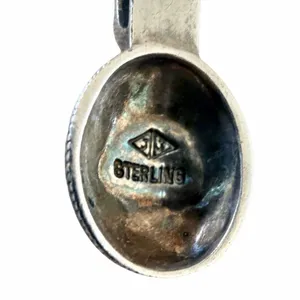 Judith Jack Sterling Marcasite Oval Pendant necklace thumbnail 9