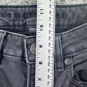 American Eagle Denim Jeans Stretch Distressed Jeans Women's 0 Black thumbnail 7