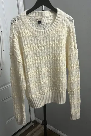 Universal Threads Striped knitted sweater thumbnail 1