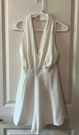 DO+BE White Halter Neck Romper thumbnail 4