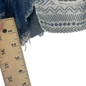 American Eagle Size 6‎ Vintage Hi Rise Festival Button Fly Cut Off Shorts thumbnail 9