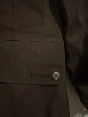 BarbourWinter Beadnell Waterproof Jacket Black Ancient  Size8  thumbnail 3