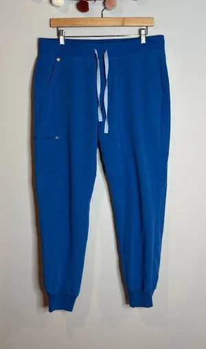Figs Zamora Jogger Scrub Pants in Royal Blue thumbnail 1