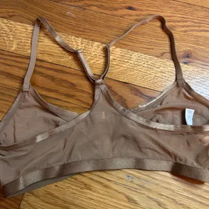 Auden Tan Mesh Bra Brown Size M thumbnail 3