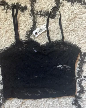 Garage NWT Sheer Lace Tank thumbnail 3