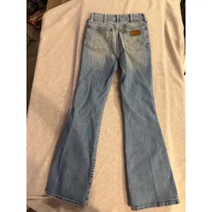 Wrangler Westward High Rise Bootcut Jeans Womens 27x30 Light Wash Denim 626 thumbnail 3