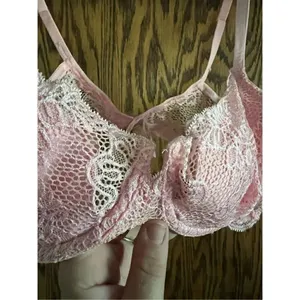 Very Sexy Victorias Secret Cup And Wings Pink Bra Push Up Without Padding 36C thumbnail 3