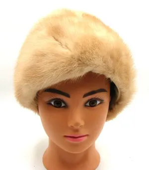 Fur Hat Best & Company Fifth Ave New York Union Made 858900 Winter Vintage 1960s thumbnail 1