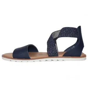 SOREL Women's Ella II Leather Sandals, Nocturnal Blue Multiple Size US 6.0 NEW thumbnail 4