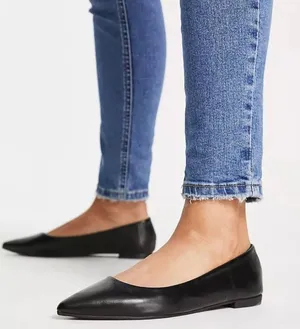 ASOS Black Flats thumbnail 1