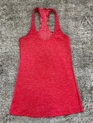 Lululemon Cool Racerback Tank Women's 2 Red thumbnail 1