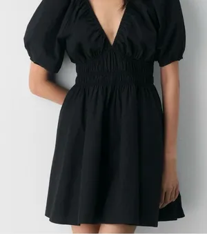 Aritzia Sunday best Mason black mini Dress size‎ 2xs thumbnail 1