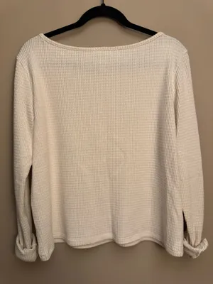 American Eagle Waffle Knit Long Sleeve thumbnail 2