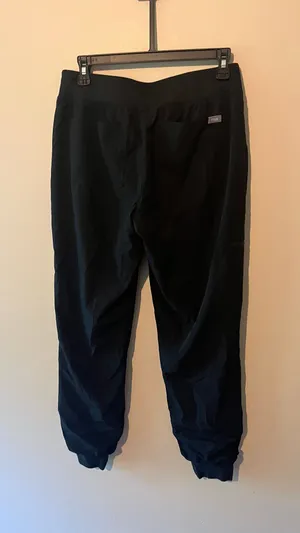 FIGS Technical Collection Black Jogger Scrub Pants Size Small Women's Medical thumbnail 3