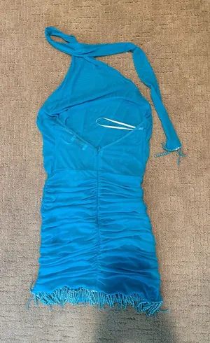 Princess Polly Dress Mini Blue thumbnail 1