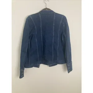 Charter Club Vintage Womens Denim Jacket 90’s M Dark Wash thumbnail 6