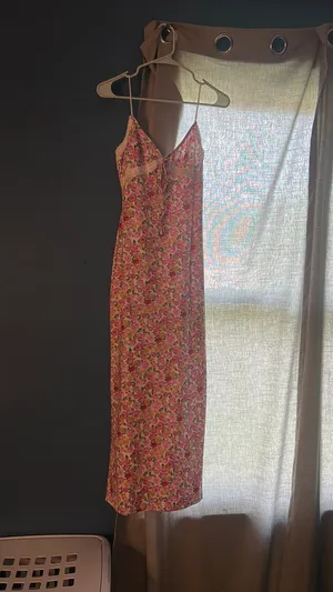 Shein Floral Full Length Dress thumbnail 2