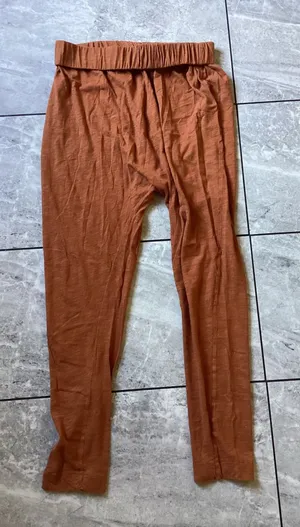 Intimately Free People Rust Terracotta Cotton Slub Harem Pants Small SP thumbnail 1