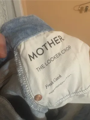 Mother The Looker Crop Jeans in Fresh Catch thumbnail 6