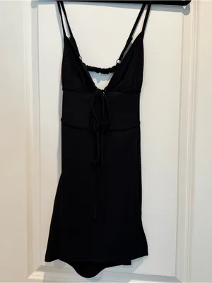 NWT Grey Bandit Black Mini Dress thumbnail 3