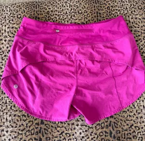 Lululemkn speed up shorts size 8 thumbnail 1