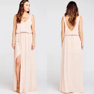 Show Me‎ Your Mumu Kendall Maxi Dress in Dusty Blush Crisp Pink Size Medium thumbnail 2